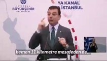 Ekrem İmamoğlu canlı yayında kendisini yalanladı