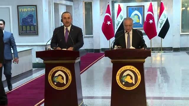 Çavuşoğlu: Biz Türkiye olarak Irak'ın yabancı güçlerin çatışma alanı olmasını istemiyoruz