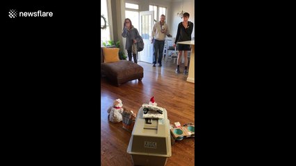 'Her reaction was SO worth it!' After saying no for over a year, US mum surprises daughter with first-ever puppy