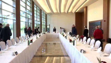 Ahmet Nur Çebi, basın mensuplarıyla bir araya geldi