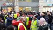 Nancy : Les manifestants se sont immobilisés rue Saint-Jean, les cortèges se rejoingnent