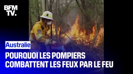 Incendies en Australie: pourquoi les pompiers combattent les feux par le feu