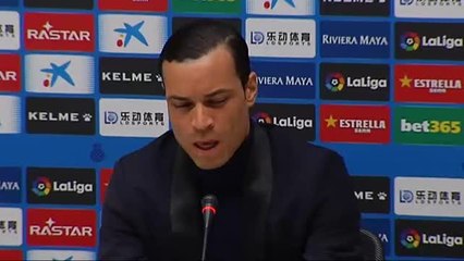Raúl de Tomas en su presentación con el Espanyol: "Asumo esta gran responsabilidad"