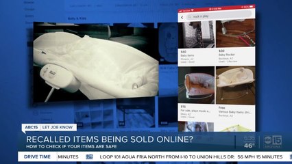 Resale Dangers: How to know if the items you're buying have been recalled