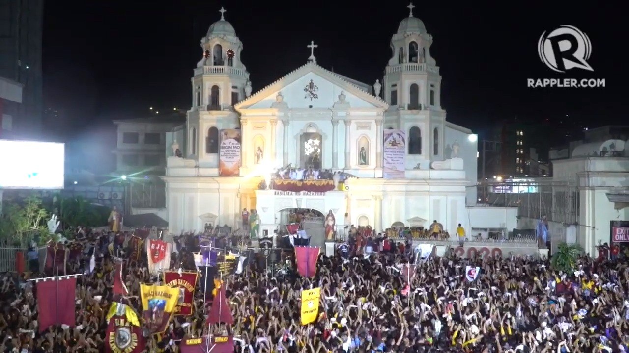 ‘Record-breaking’: Black Nazarene returns before midnight