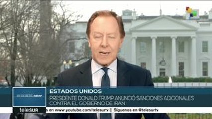 Trump anuncia "sanciones punitivas adicionales" contra Irán