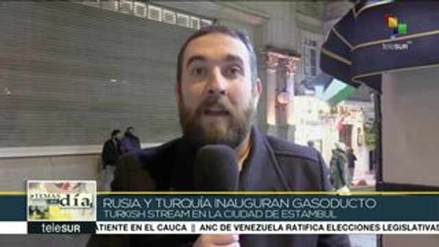 Rusia y Turquía refuerzan lazos tras inaugurar el gasoducto TrukStream
