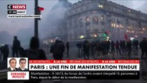 Grève contre la réforme des retraites: Fin de manifestation tendue à Paris - VIDEO