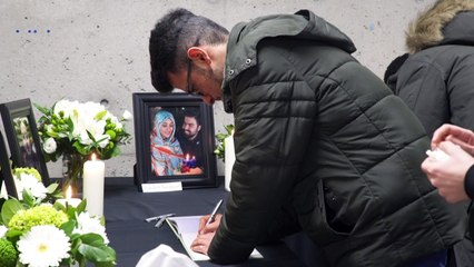 'I am shocked': mourners in Canada gather to grieve for Iran plane crash victims