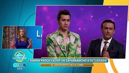 ¿Qué opina Danna Paola de los memes por defenderse ante Gibrán en La Academia? | Venga La Alegría