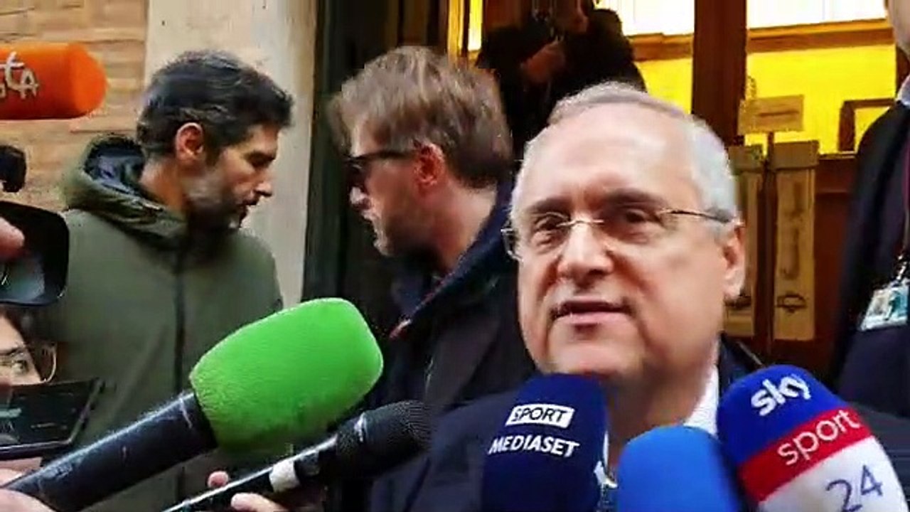 L'intervista a Lotito
