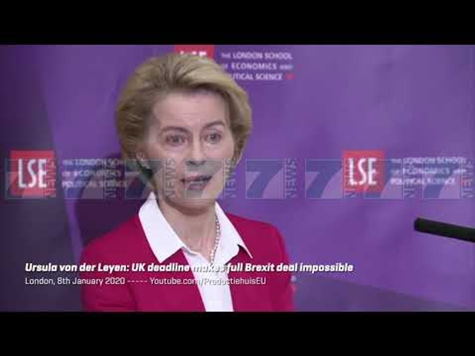 VON DER LEYEN TAKON JOHNSON, «BREXIT DUHET TE SHTYHET» - News, Lajme - Kanali 7