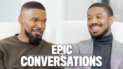 Michael B. Jordan and Jamie Foxx Have an Epic Conversation
