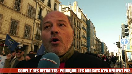 Conflit des retraites : pourquoi les avocats n'en veulent pas