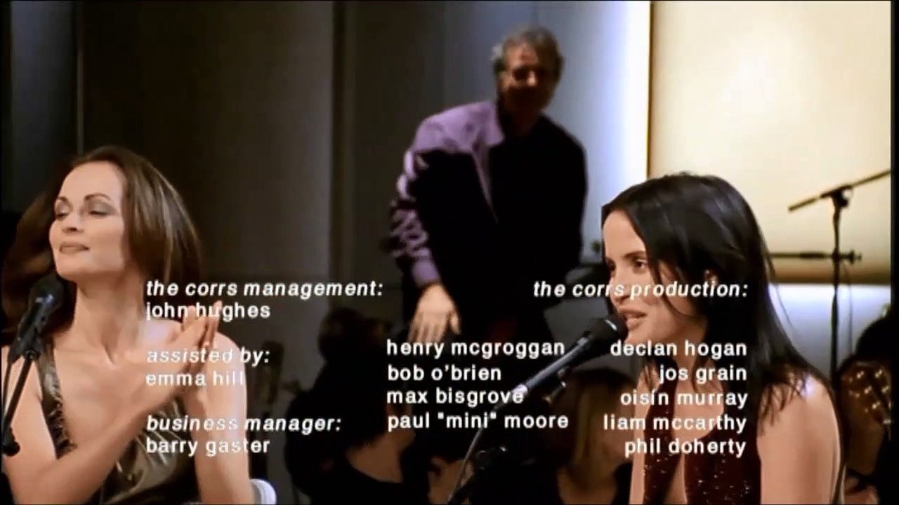 The Corrs — Credits — From "The Corrs Unplugged" | Live in Germany