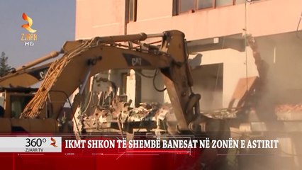 IKMT SHKON TË SHEMBË BANESAT NË ZONËN E ASTIRIT