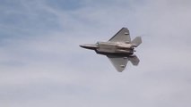 US Extremely Powerful F-22 Raptor in Action - Insane Takeoff • High-Speed • Sonic Boom & Flight