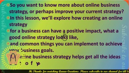 The Benefits Of An Online Strategy In Digital Marketing |  @Aanav Creations