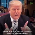 Año 2011 cuando todavía no  era presidente Trump acuso al entonces Presidente Obama de querer empezar una guerra con  Irán