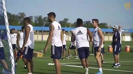 Entrenamiento de Boca