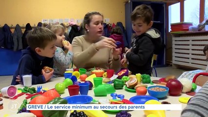 GREVE  Le service minimum au secours des parents