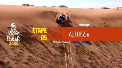 Dakar 2020 - Étape 5 (Al Ula / Ha’il) - Résumé Auto/SSV