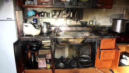 전북 전주 아파트 주방에서 불...9백만 원 피해 / YTN