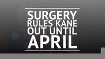 BREAKING NEWS: Surgery rules Harry Kane out until April