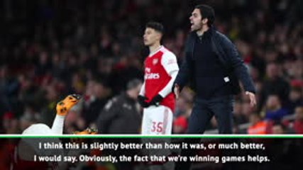 The energy is much better at Arsenal now - Arteta