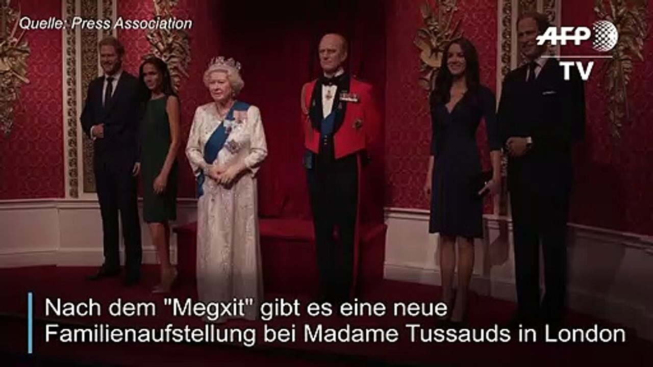 'Megxit': Madame Tussauds trennt royale Familie
