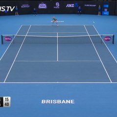 Ash Barty stunned by qualifier Brady