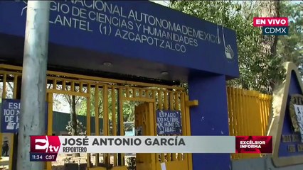 Muere estudiante al interior del CCH Azcapotzalco