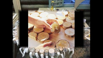 Be happy with simple things - wood art craft