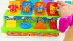 Teach Toddlers Colors, Counting, and Animal Names with three Preschool Toys-