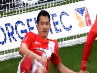 Okazaki elle gol attı, hakem iptal etti!