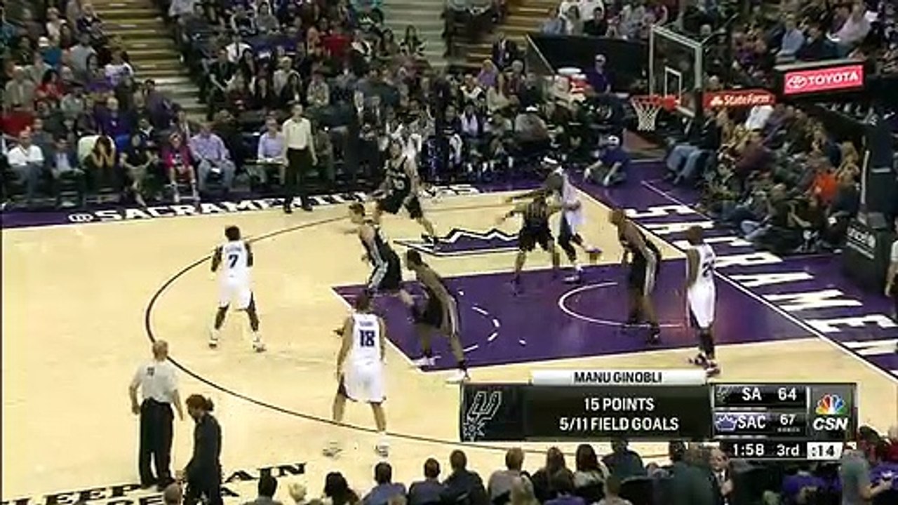 San Antonio Spurs 91-94 Sacramento Kings