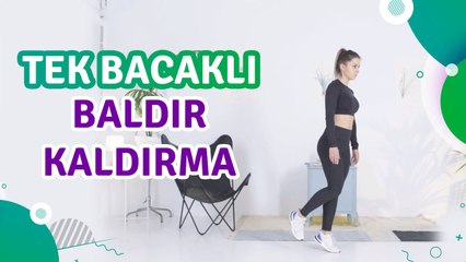 Tek bacaklı baldır kaldırma - Sporcuyum