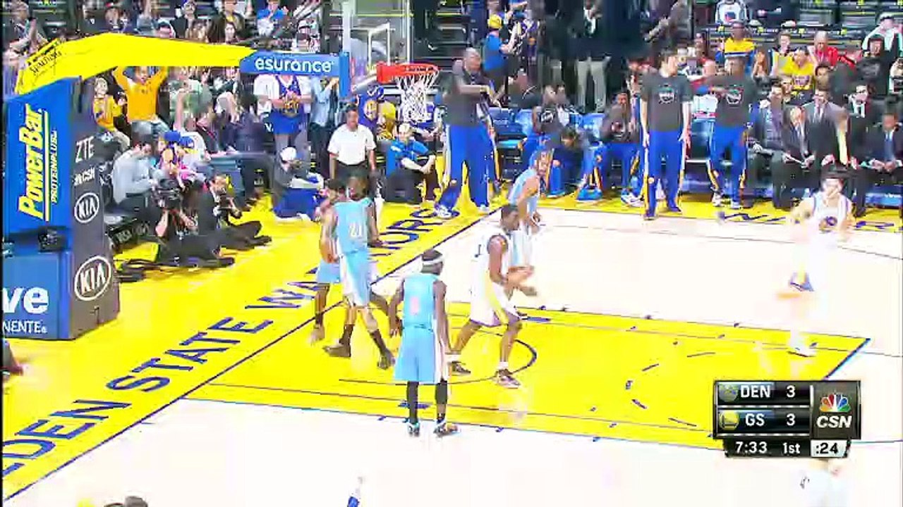 Denver Nuggets 79122 Golden State Warriors Dailymotion Video