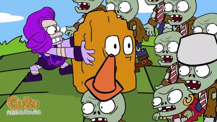 Brawl Stars Animation #28 - Emz x Mortis Vs PVZ