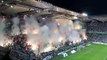 Legia Varşova - Lech Poznan maçında tribünlerde müthiş görüntüler