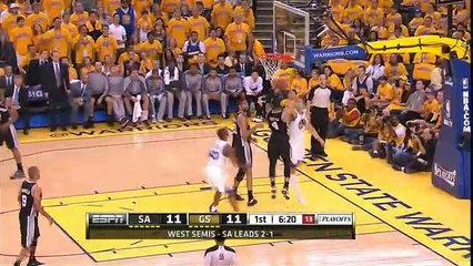 San Antonio Spurs 87-97 Golden State Warriors