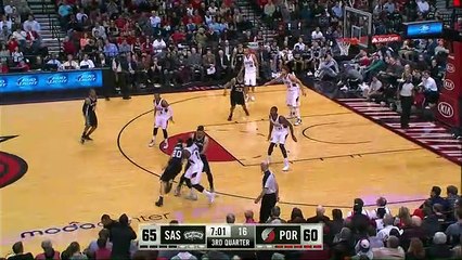 San Antonio Spurs 111 - 109 Portland Trail Blazers