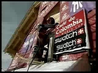 Caduta di Cristian Ghedina a Wengen