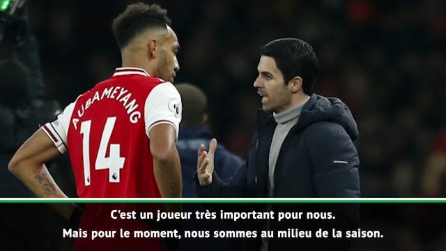 Arsenal - Arteta : Garder Aubameyang