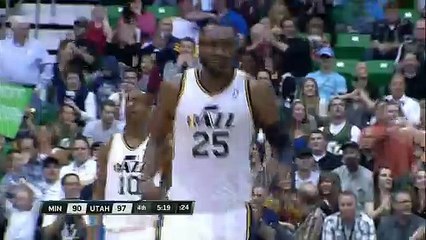Minnesota Timberwolves 100-107 Utah Jazz