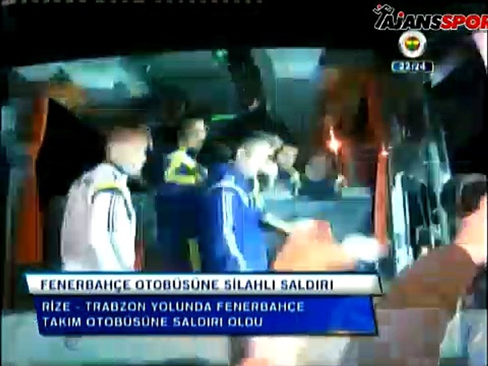 OLAY! Fenerbahçe takım otobüsüne saldırı!