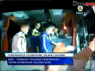 OLAY! Fenerbahçe takım otobüsüne saldırı!