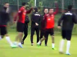 Milliler ilk idmanını yaptı!