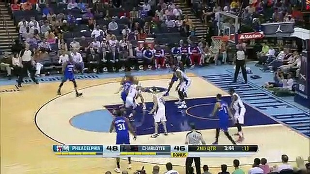 Philadelphia 76ers 105 - 111 Charlotte Bobcats