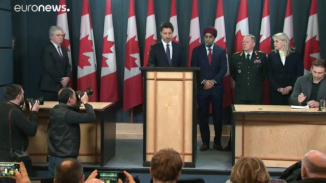 Самолёт МАУ сбит иранской ракетой - Трюдо